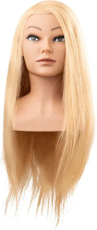 Efa CLARA Humanhaar goldblond 60 cm (Frisierkopf) Letzte Chance