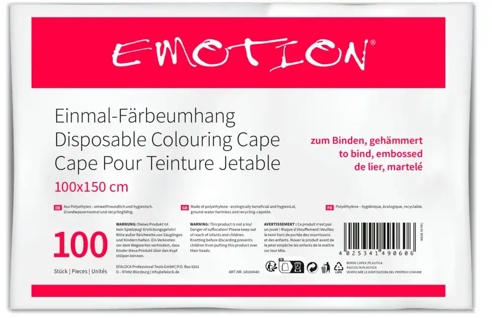 Top-Angebot Einweg-Umhänge - 100 Stück Gehämmert
