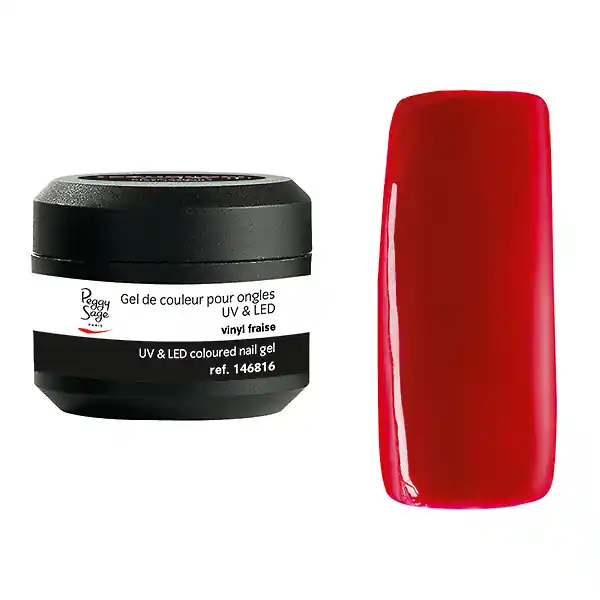 Farbiges UV & LED Gel gelackt 5g Black velours Garantierte Lieferung