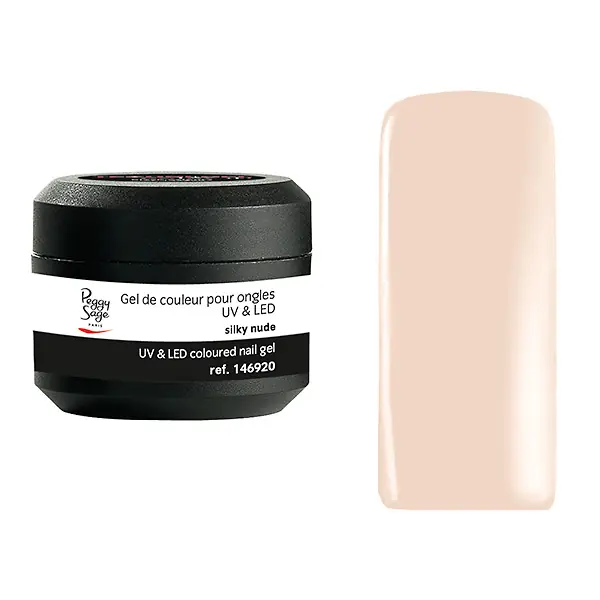 Geprüft Farbiges UV & LED Gel gelackt 5g Black velours