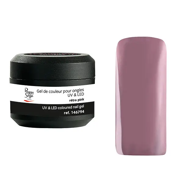 Farbiges UV & LED Gel gelackt 5g Black velours Expressversand