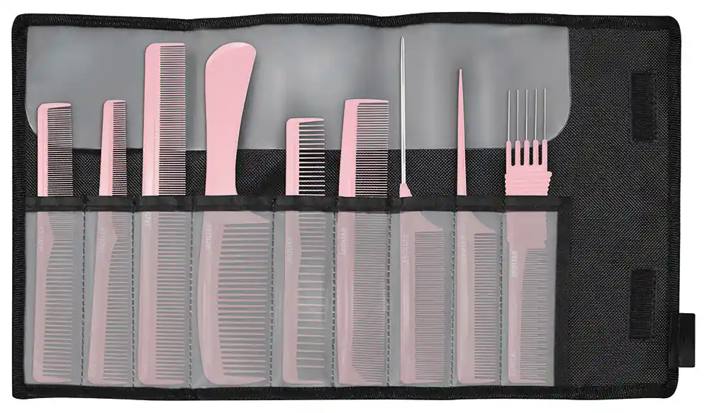 Jaguar A-Line Kammset mit Etui Lila-Metallic Billig