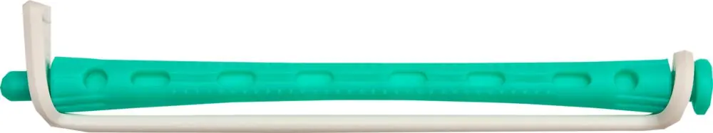 Neue Ware Efalock Permstyler (Dauerwellwickler) 90 mm lang mit Rundgummilasche - 12 Stück gelb - 8 mm
