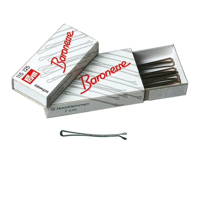 Top-Angebot Baronesse Haarklemmem - 5 cm Schwarz