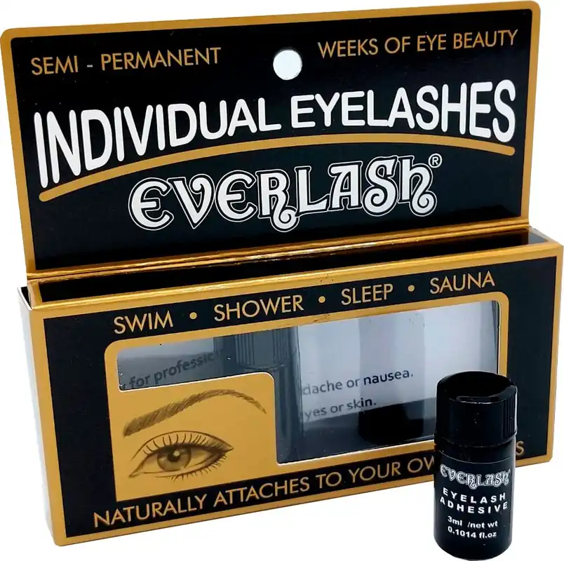 Rabatt Everlash Wimpernkleber Schwarz