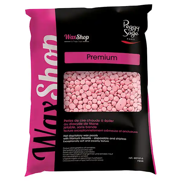 Echt Wachsperlen Premium 800g blanc - empfindliche. irritierte Haut