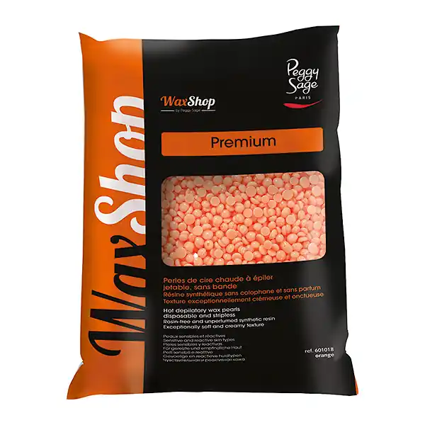 Wachsperlen Premium 800g blanc - empfindliche. irritierte Haut Geprüft