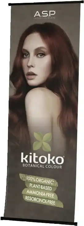 Zertifiziert A.S.P Textilbanner Kitoko Botanical Blonde