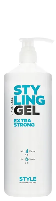 Meistverkauft Dusy Style - Styling Gel 1 Liter mit Pumpe extra strong (Haltefaktor 4)