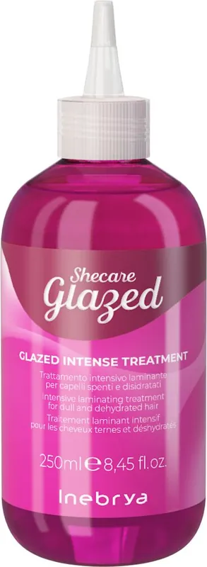 Inebrya Shecare Glazed Intensive Treatment 250ml (für Shiny Hair) Neu