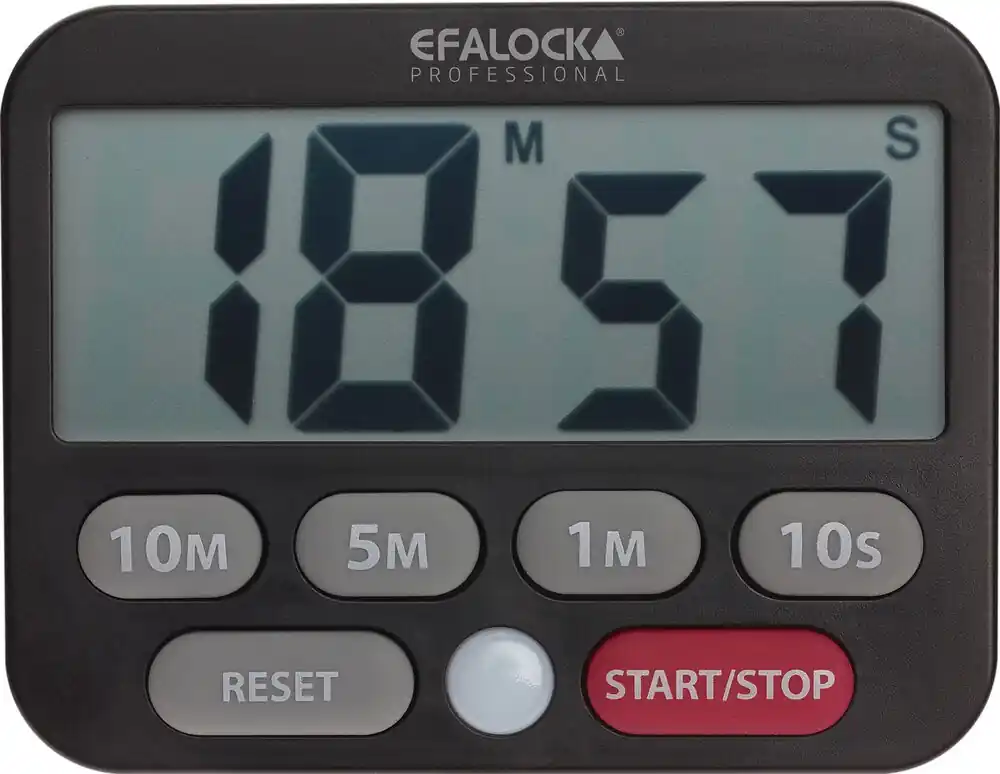 Kracherpreis Efalock Digitaltimer EASY-TIME Schwarz