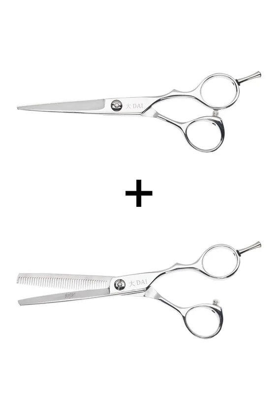 Jetzt Bestellen Aristo DAI Friseurscherenset 5.5 Offset + 6.0 Modellierschere. 40 Zähne