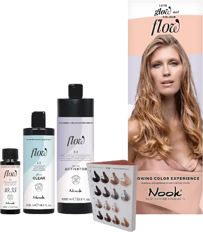 Preis Gesenkt Nook Flow Haarglossing: Sets Maxi-Set (18 Flaschen)