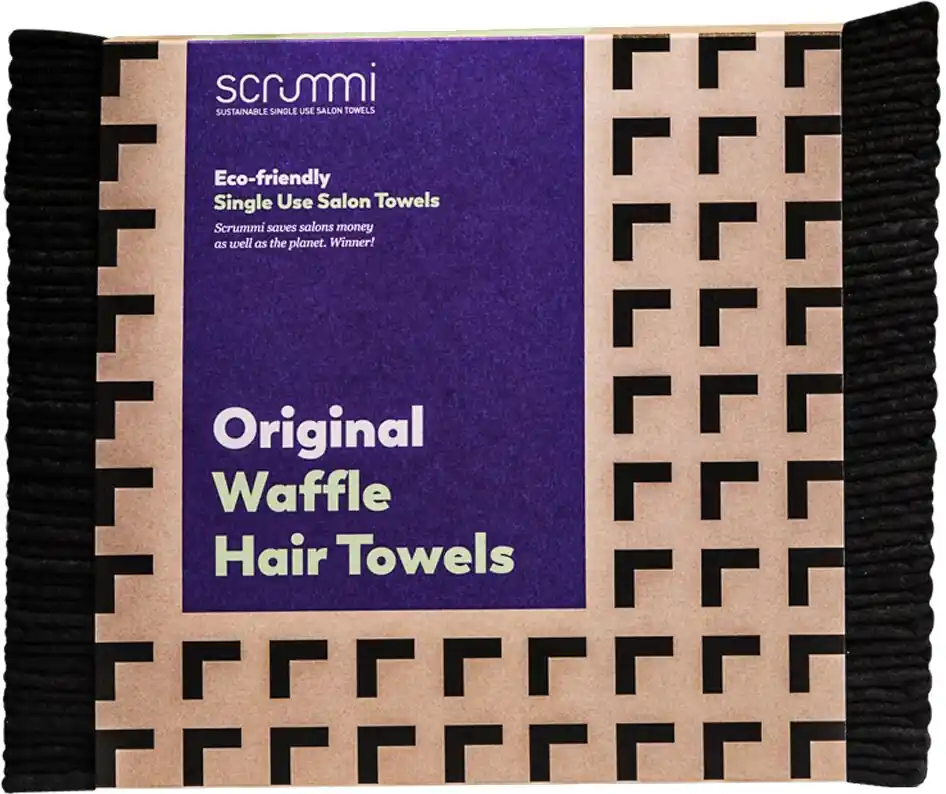 Scrummi Einmalhandtücher 400 Stück - 40 x 80 cm schwarz Sonderaktion