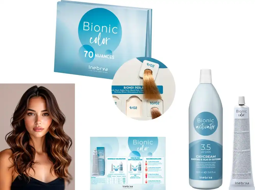 Geprüft Inebrya Bionic Haarfarbe ohne Ammoniak SETS Maxi-Set (18 Tuben)