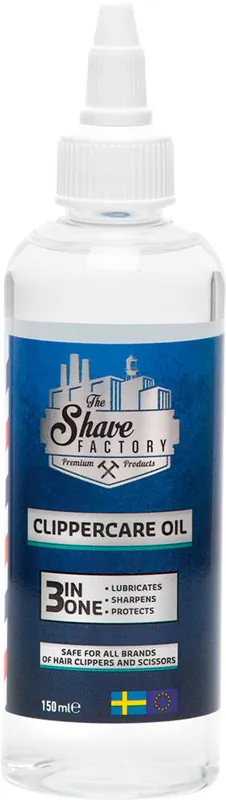 The Shave Factory Clippercare Oil 150ml (Zum Schmieren von Schermessern) Sonderangebot