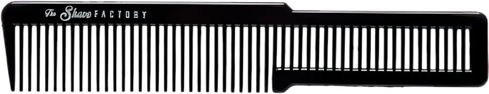 Neue Kollektion The Shave Factory Flat-Top Kamm 051