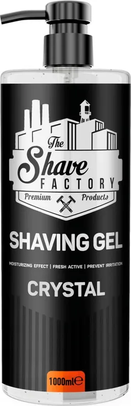 The Shave Factory Shaving Gel (Rasiergel) Crystal Preisreduziert