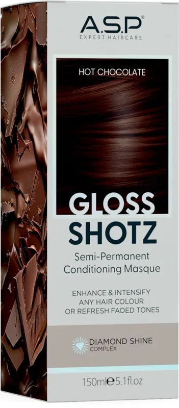 A.S.P Gloss Shotz 150ml (Farbgebende Haarmaske) aubergine Meistverkauft