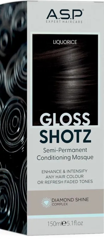 Top-Angebot A.S.P Gloss Shotz 150ml (Farbgebende Haarmaske) aubergine