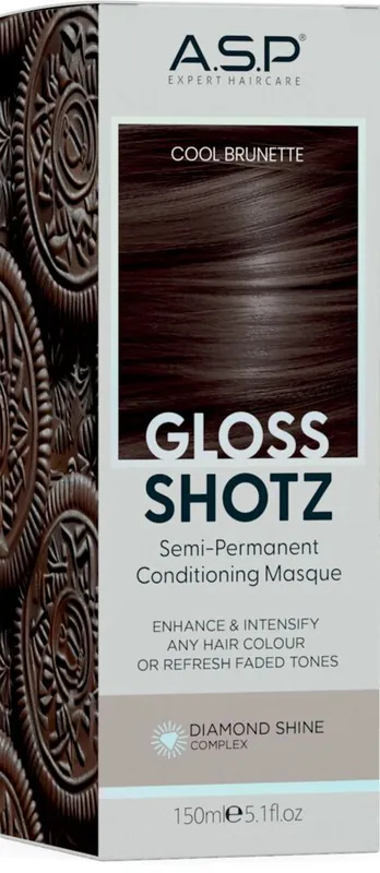 Direkt Vom Hersteller A.S.P Gloss Shotz 150ml (Farbgebende Haarmaske) aubergine