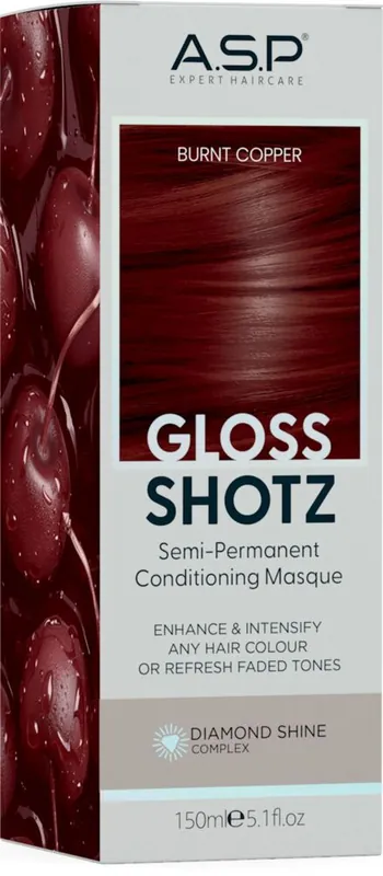 A.S.P Gloss Shotz 150ml (Farbgebende Haarmaske) aubergine Rabatt