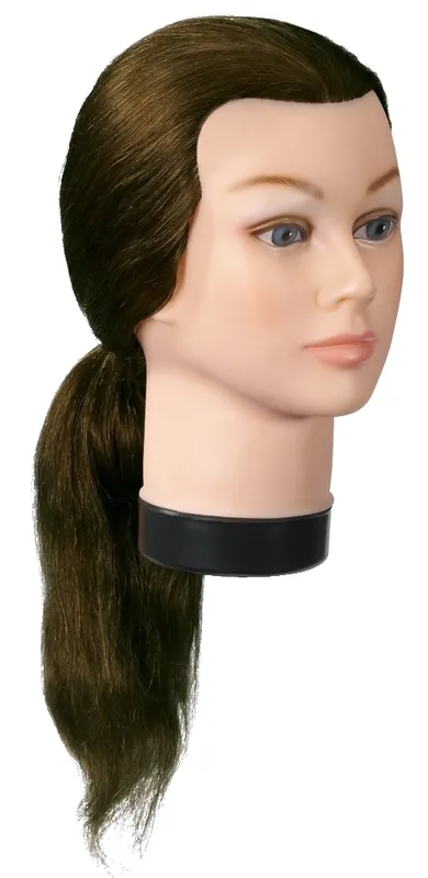 Bergmann Frisierkopf Echthaar Teeny Medium blond Heißes Angebot