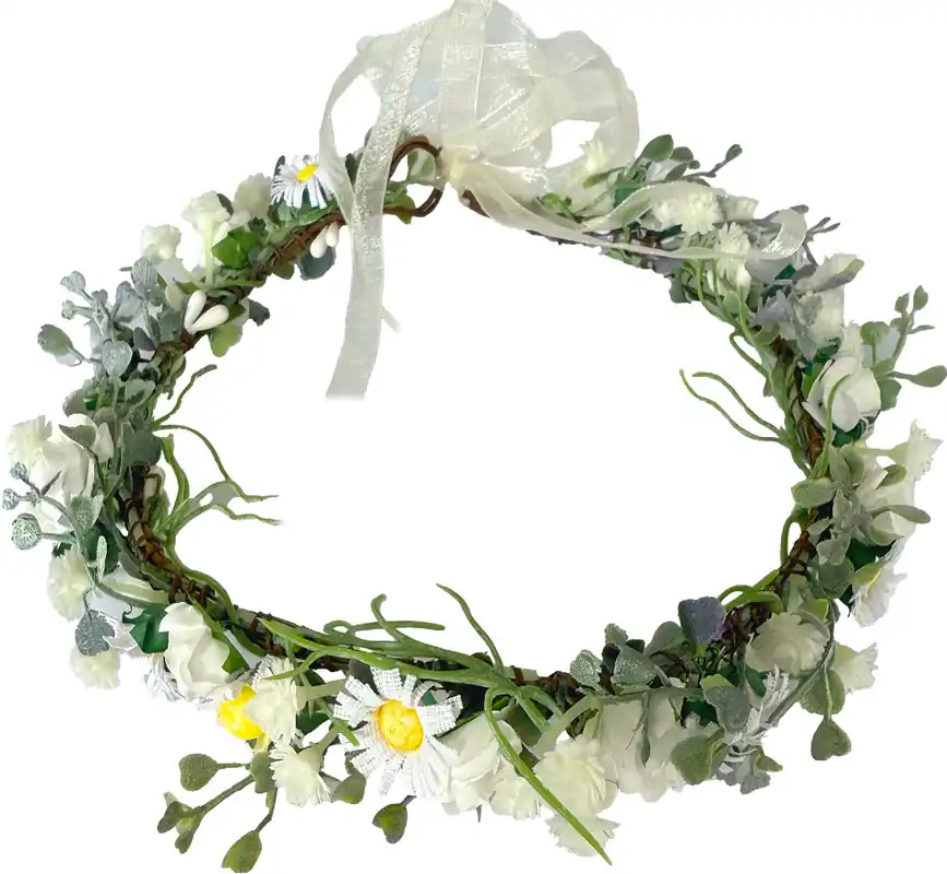 Ausverkauf Haarkranz (Blumenkranz Haare) rosa
