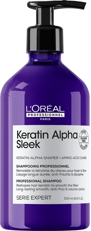 Loreal Serie Expert Keratin Alpha Sleek Shampoo (Haarglättung) Neuheit