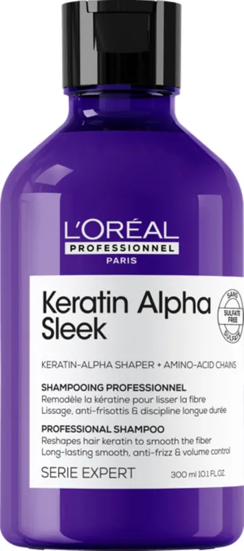 Loreal Serie Expert Keratin Alpha Sleek Shampoo (Haarglättung) Jetzt Kaufen