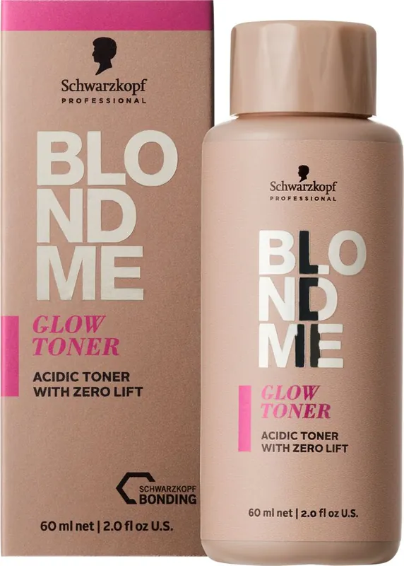 Preisreduziert Schwarzkopf BlondMe Glow Toner 60 ml mit saurem pH-Wert