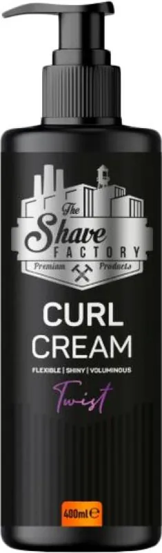 Solange Der Vorrat Reicht The Shave Factory Curl Cream 400 ml (Anti-Frizz)