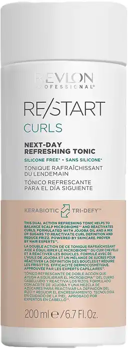Revlon RE/START Curls Next-Day Refreshing Tonic 200 ml (für Locken) Direkt Vom Hersteller