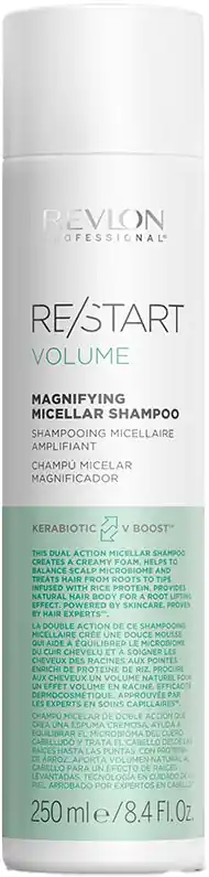 Solange Der Vorrat Reicht Revlon RE/START Volume Magnifying Micellar Shampoo (für feines Haar)