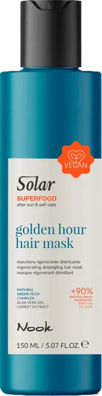 Nook Solar Superfood Golden Hour Hair Mask 150 ml (After-Sun Haarmaske) Bestpreis