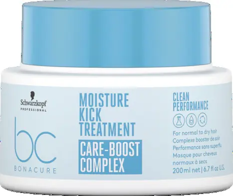 Schwarzkopf Professional bc Bonacure Moisture Kick Treatment (normales, trockenes, lockiges Haar) Markenprodukt