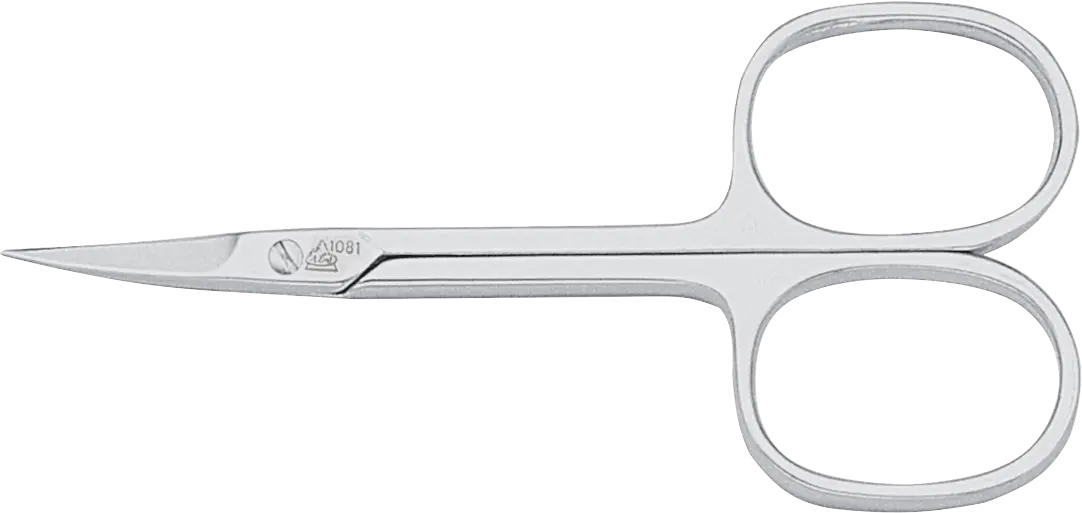 Erbe Solingen Hautschere 9 cm gebogen (vernickelt) Schneller Versand