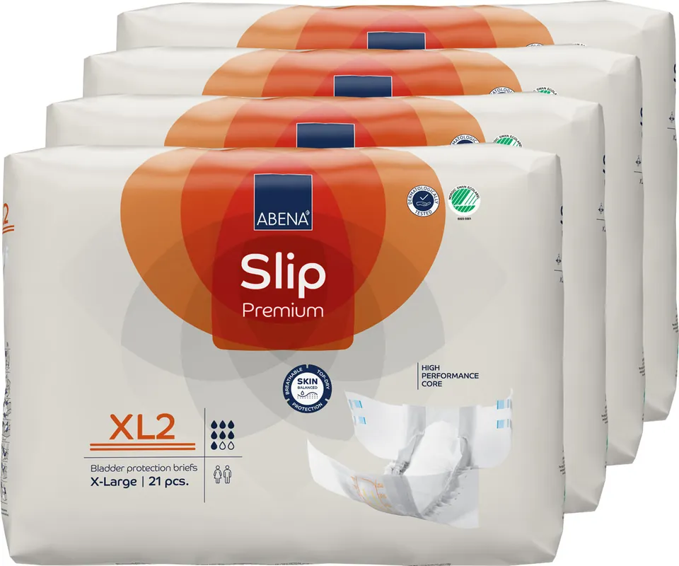Direkt Vom Hersteller ABENA Slip Premium Gr. XL2 - Inkontinenzwindeln (4x 21 Stück)