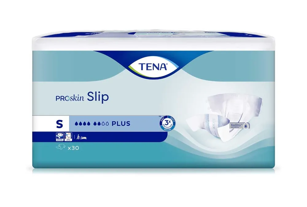 Sichere Zahlung TENA Slip PLUS - Inkontinenzwindeln - SMALL 30 Stück Packung