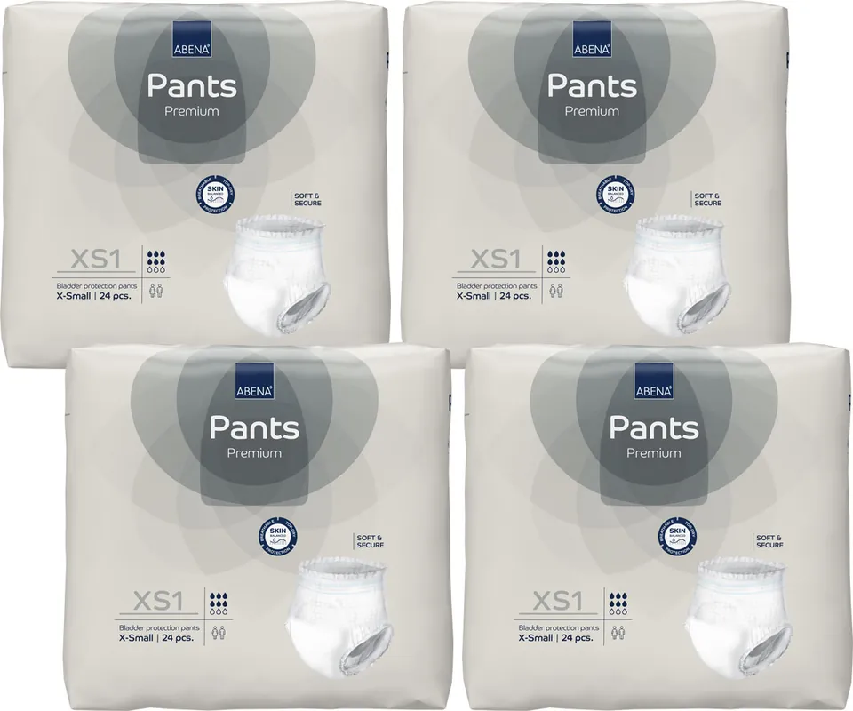 ABENA Pants Premium Extra Small (XS1) 4x24 (96 Stück) Schnäppchen