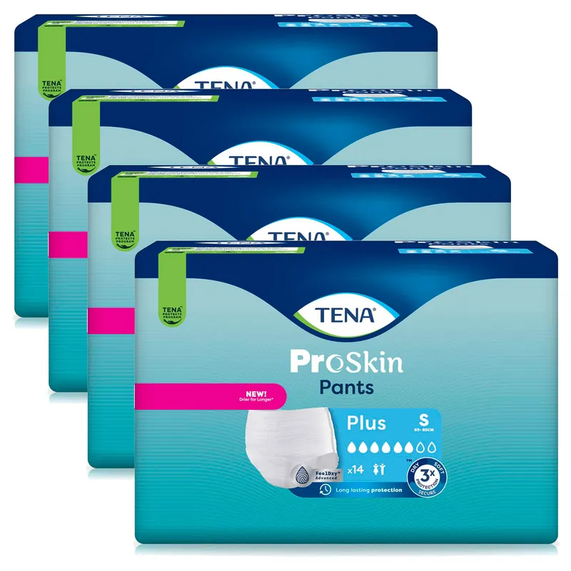 Aktuell TENA ProSkin Pants PLUS Small (S) - 4x14 Stück