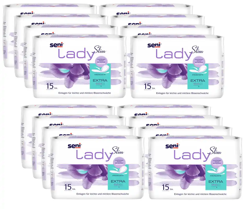 Direktkauf SENI Lady Slim EXTRA - 470ml Saugleistung - 24 x 15 Stück