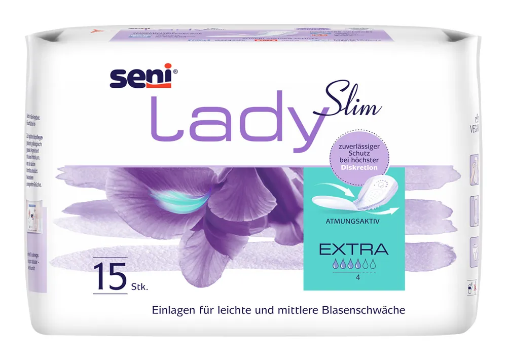 Sonderangebot SENI Lady Slim EXTRA - 470ml Saugleistung - 15 Stück Pack