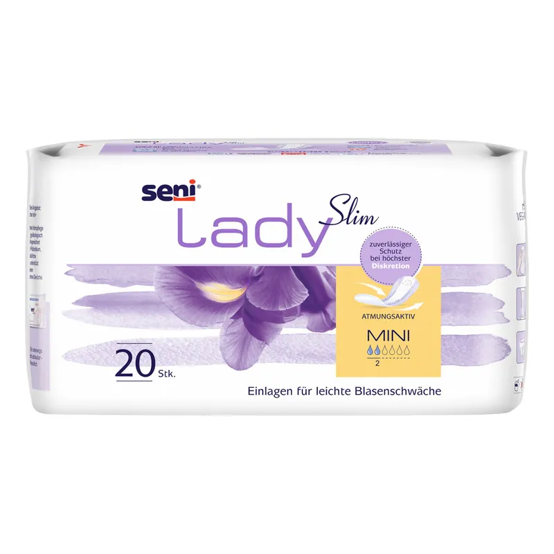 SENI Lady Slim MINI - 230ml Saugleistung - 20 Stück Pack Markenprodukt