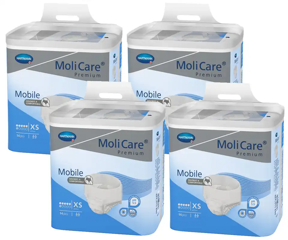 HARTMANN MoliCare® Premium Mobile 6Tr. - Ink.Hose - XS - 4x14 Stück Aktuell