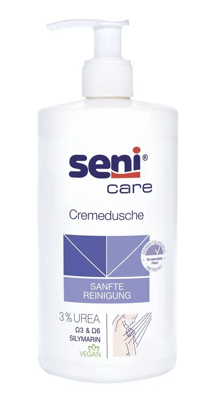 SENI CARE - Cremedusche mit 3% Urea, 500 ml Sonderangebot