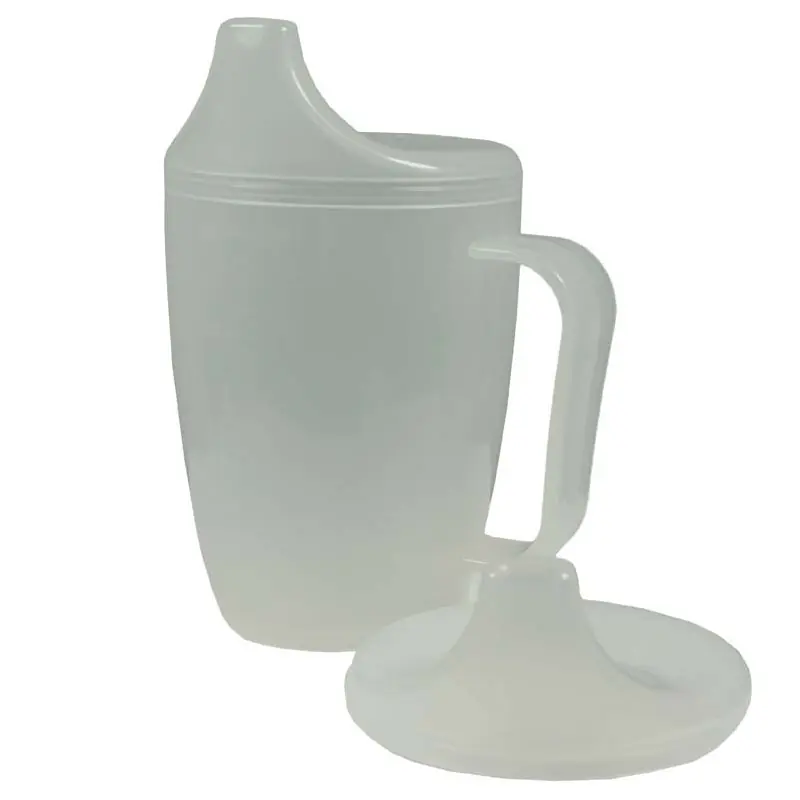 Trinkbecher mit kurzer Trinktülle - Set mit zwei Deckelgrößen 200ml Garantierte Lieferung