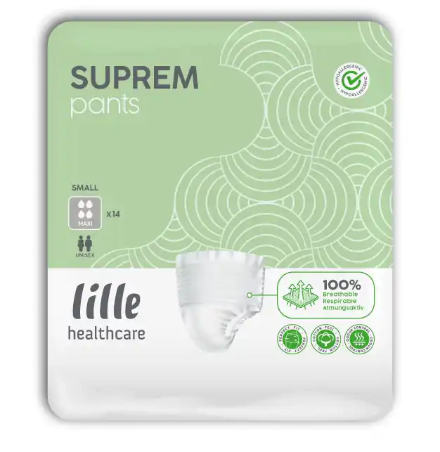 LILLE Suprem Pants - MAXI - (Inkontinenzslip) Gr. Small - 14 Stück Einzelpack Top-Preis