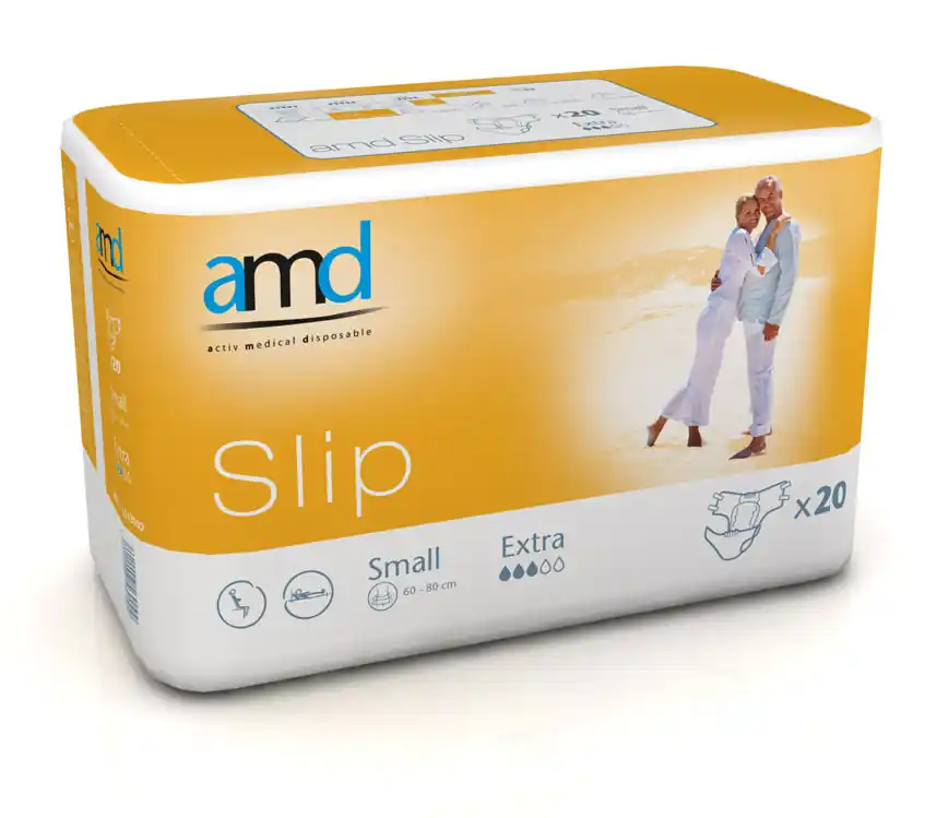Direktkauf AMD SLIP - (EXTRA) - Inkontinenzwindeln - Gr. Small (S) - 20 Stück