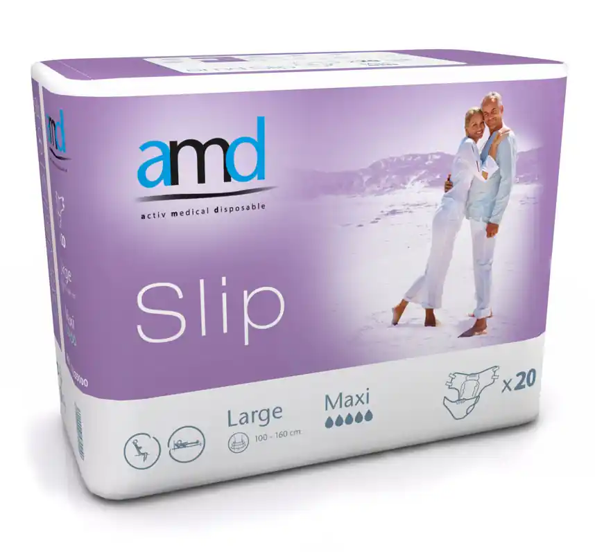 Highlight AMD SLIP - (MAXI) - Inkontinenzwindeln - Gr. Large (L) - 20 Stück